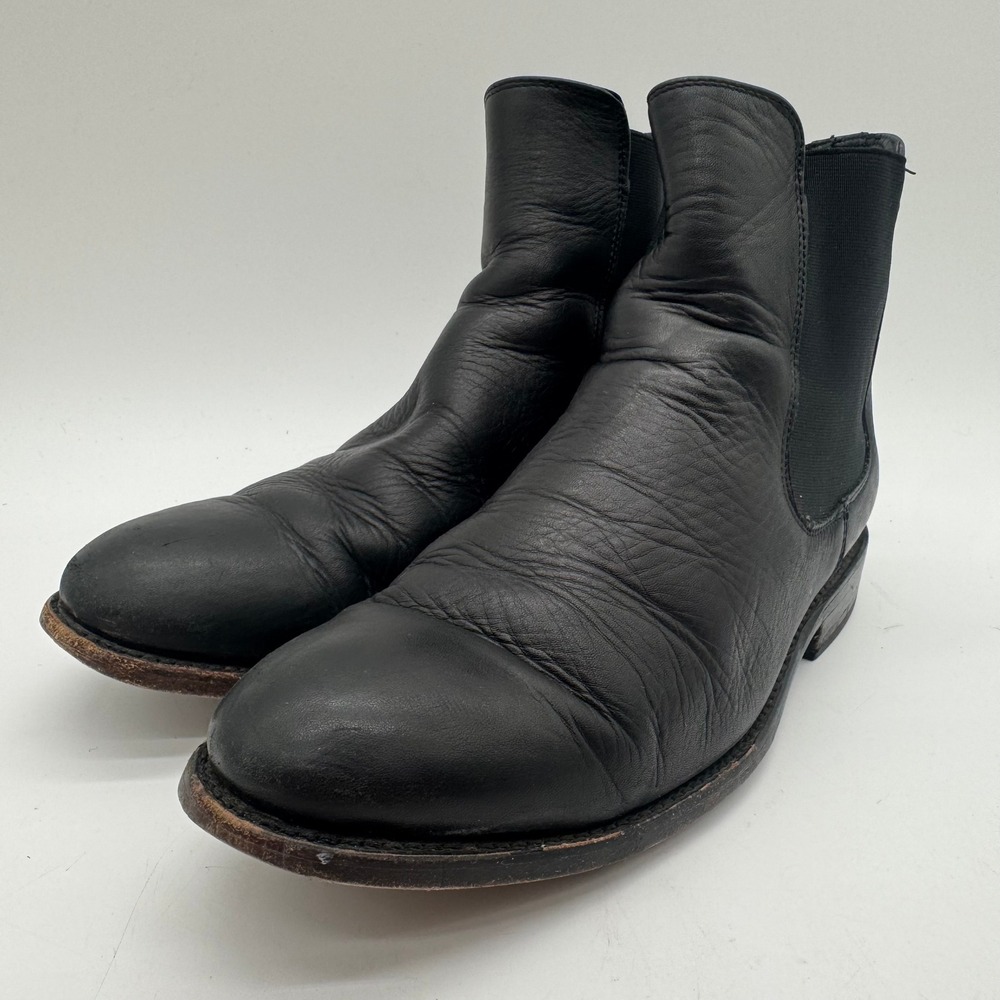 Thursday Boot Company Men's Black Leather Chelsea Boots Size 8.5